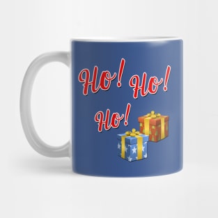 Ho Ho Ho Christmas Presents Mug